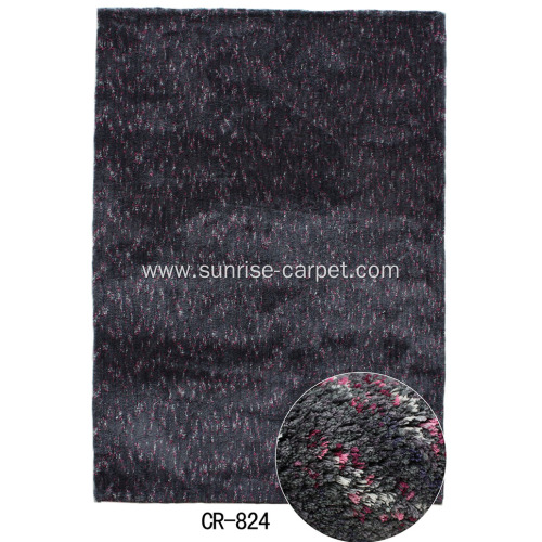 Thin Microfiber Carpet / Rug with Space Dyed Yarn